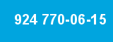 924 770-06-15 924 770-06-15